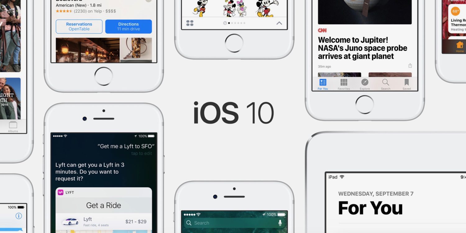 Ios 10 картинки