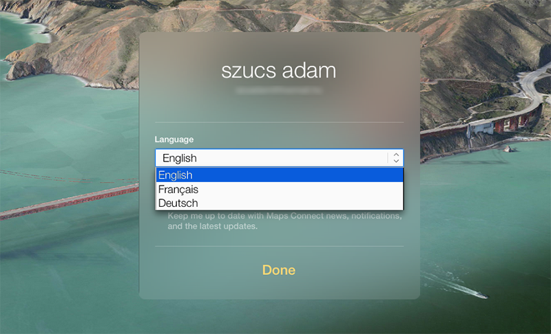 Az Apple Maps Connect lehetőséget ad arra, hogy a kisebb cégek kézzel feltölthessék magukat a térképre, hogy akik rájuk keresnek, a cím ismerete nélkül is megtalálják őket. És úgy tűnik, jön Európába is a szolgáltatás. 