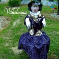 Vilhelmina-boszorkány baba