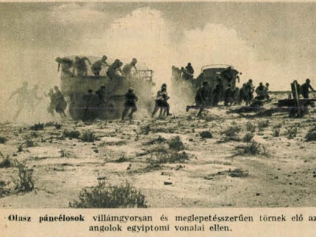 „Tuniszban a Duce parancsára letették a fegyvert...”