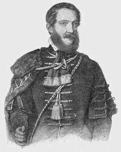 Barabás Miklós litográfiája Kossuth Lajosról                1847-ből