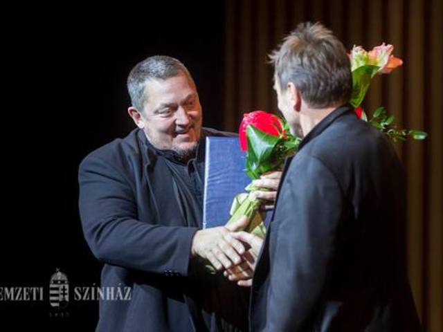 Cserhalmi György átvette a Nemzet Színésze címet