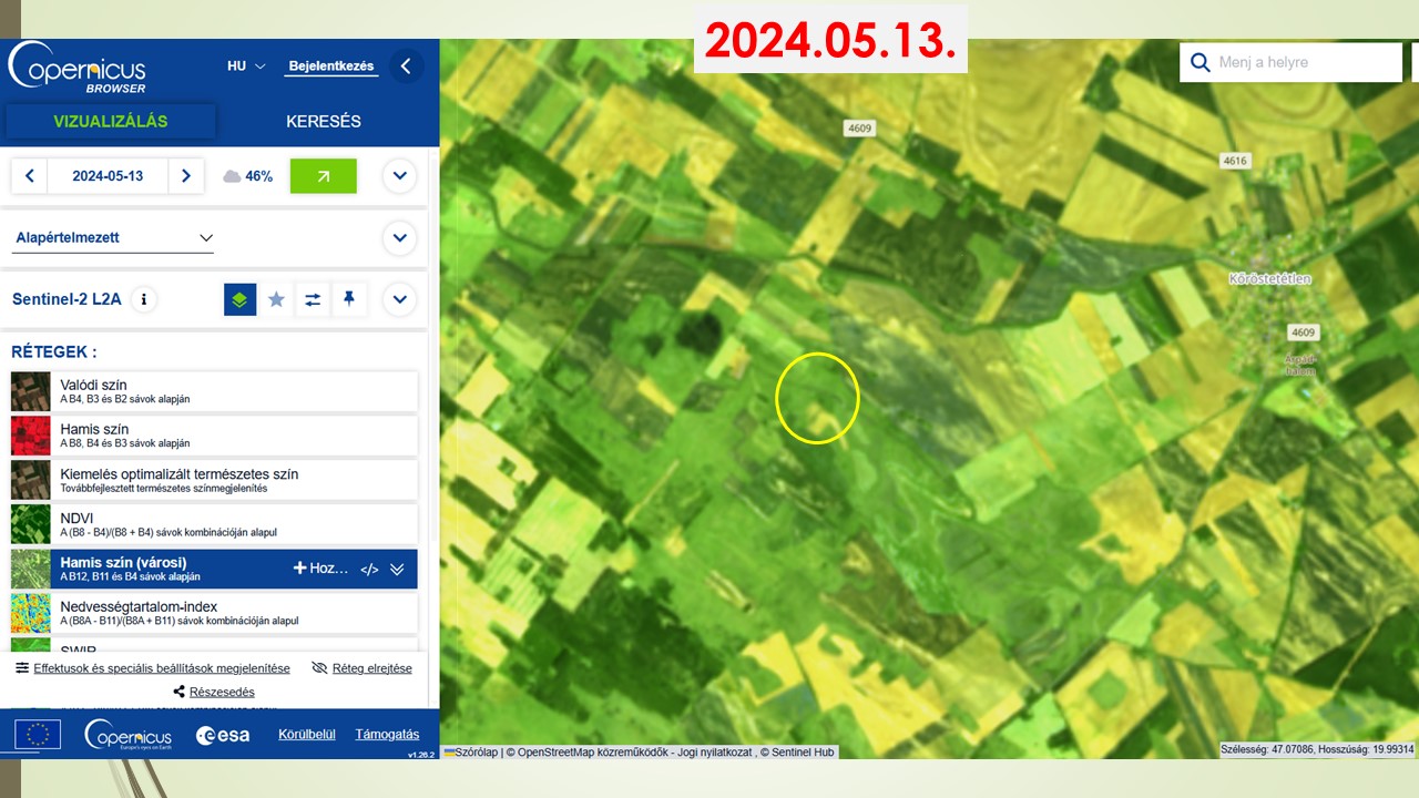 2024 május, nincs víz