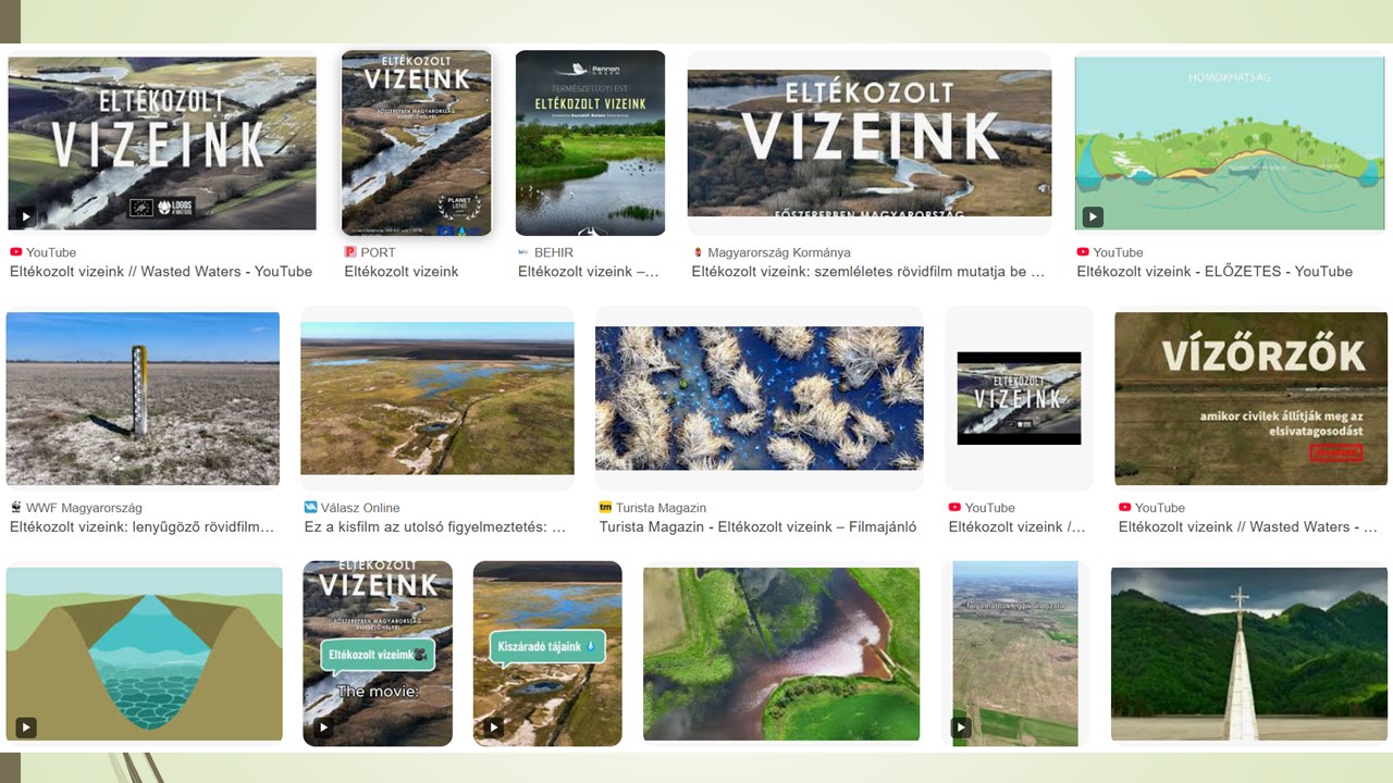 De persze azért ne feledjük, az alapelvek fontosak. Aki rárepül a kékzöldinfra pályázatra mert épp ez a trend, az még nem feltétlen vízőrző. Aki vizes élőhelyekben tapicskol, az nem feltétlen vízőrző. A vízőrző odafigyel a lefontosabbra arra hogy nem egómanó a főnök, nem is mammon, hanem az #életközösségvédelem<br />Nézzétek meg az eltékozolt vizeinket. Csak 26 perc.