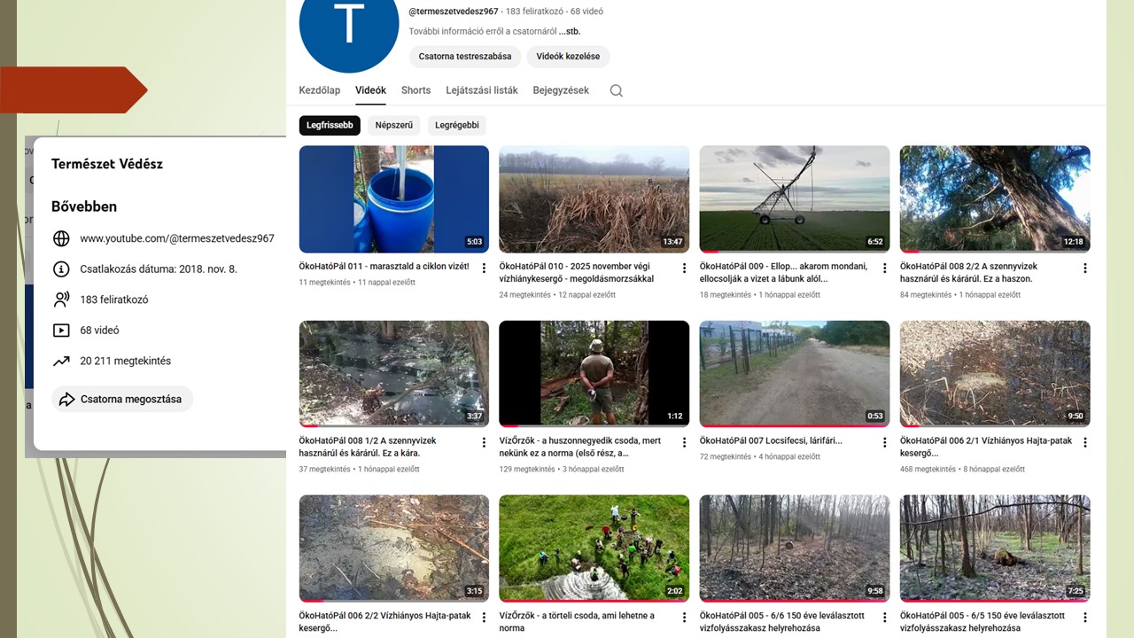 Vagy nekem egy jutyúb csatornám, ott kevésbé igényes, de legalább remegős videók vannak.