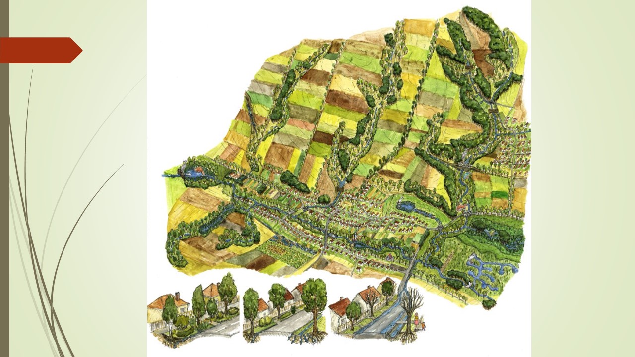 És hozzunk létre egy ilyen tájat. Egy olyan tájat amiben megőriztük a még eddig megmaradt értékeket, ahol javítottuk azt amit elrontottunk a korábbi időkban. Ami választ ad a jövő kihívásáira. És mindezt költség, és energiahatékonyan. Nem pazarolva, fenntarthatóan, a szó helyesen használt értelme szerint.