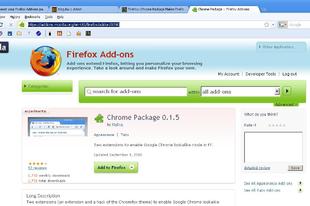 Chrome külső Firefoxra