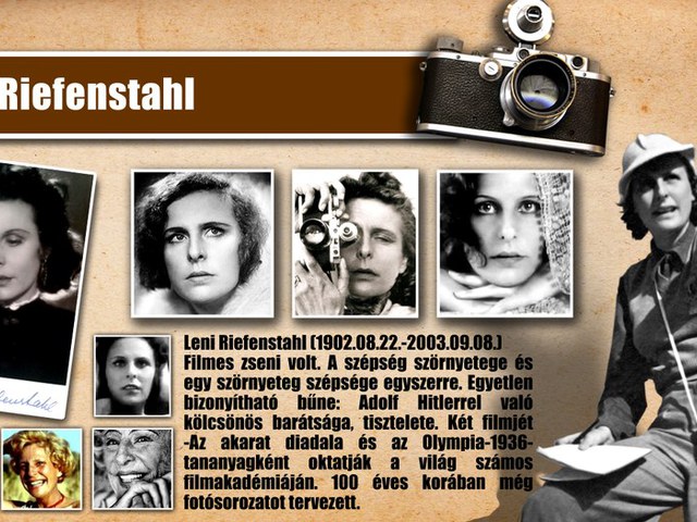 Leni Riefenstahl a zseni és/vagy vérnáci