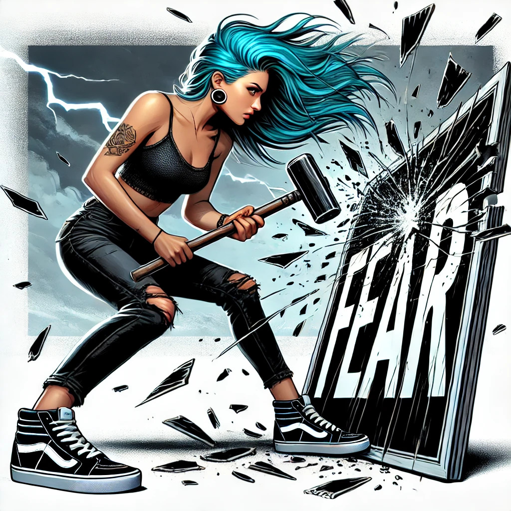 anyconv_com_dall_e_2025-01-11_15_05_38_a_stylized_illustration_of_a_young_woman_with_vibrant_blue_hair_wearing_a_black_cami_top_black_jeans_and_black_vans_sneakers_she_is_depicted_in_a.jpg