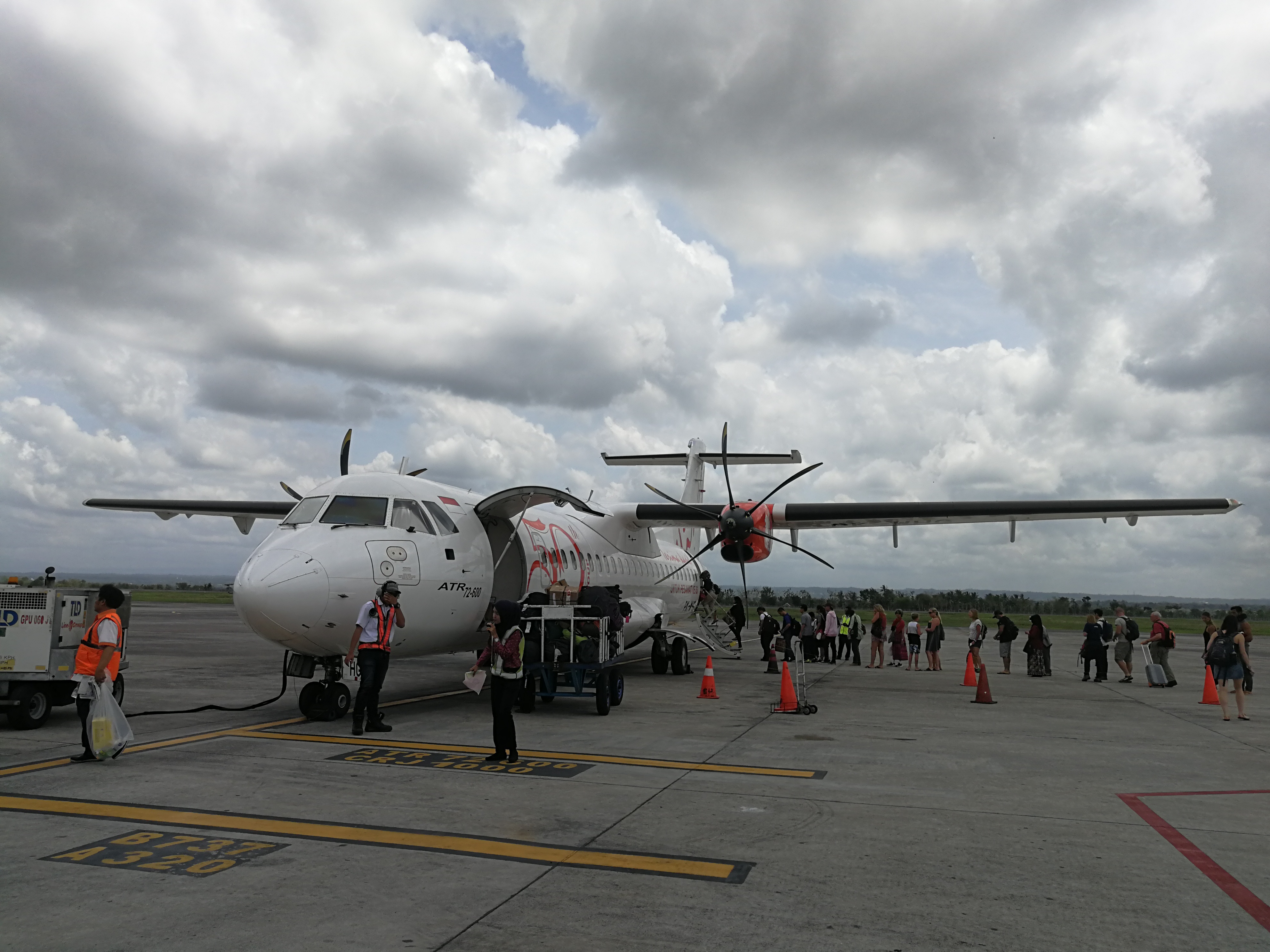 Légcsavaros Wings Air gép, ami Balira repített minket 