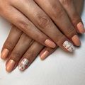 #gelnails #gellack #gelnailsdesign #gellac #gel #gelnail #transzferfoil #transzferfoilnails #homemadenails