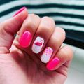 #mynails #flamingonails #summernails #instanails #gelnails #géllakk #nails #nailart #nailstagram #nailsnailsnails #nailstyle