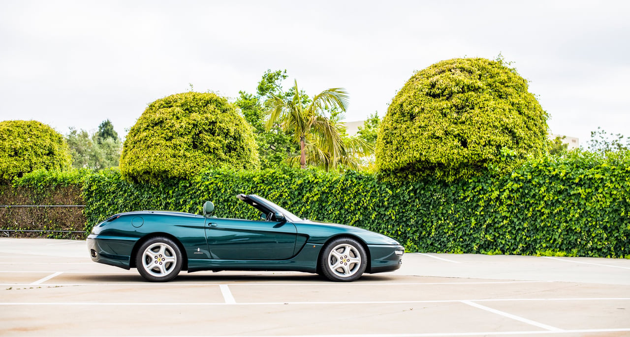 A brunei szultán Ferrari 456 GT Venice Cabriolet-je zölden fog hagyni......