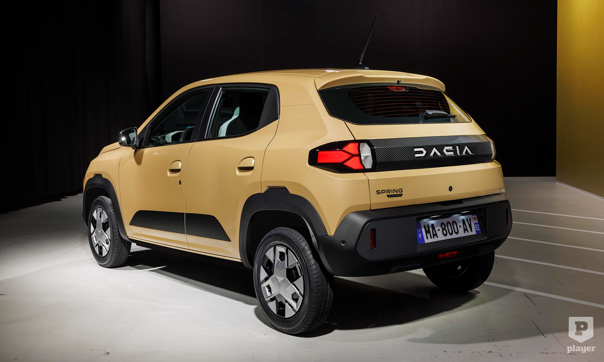 Az új Dacia Spring rendkívül stílusos és népszerű.