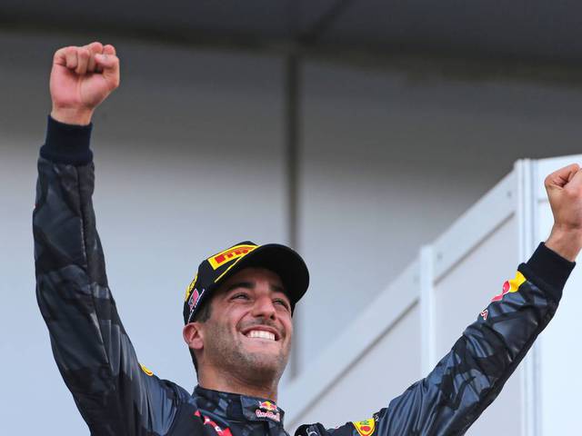 Ricciardo idén először, de talán nem utóljára...