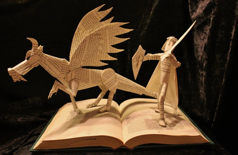 knight_and_dragon_book_sculpture_by_wetcanvas-d5bhndm.jpg