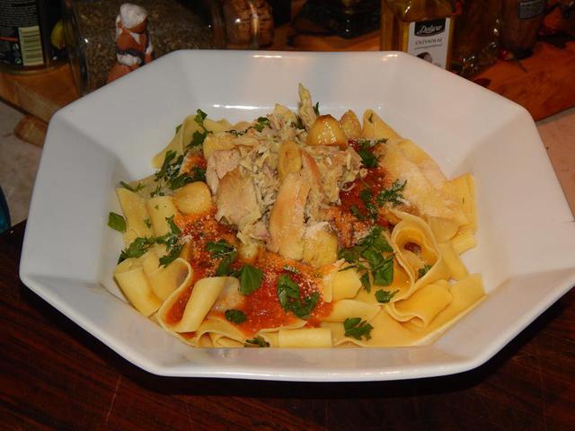 Nyulas pappardelle