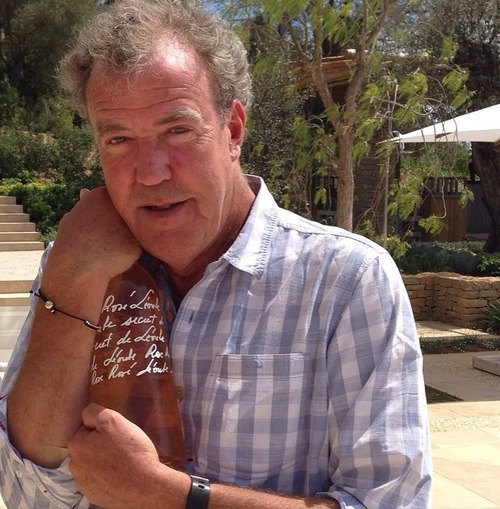 Jeremy Clarkson a Chateau Léoube rozéjával