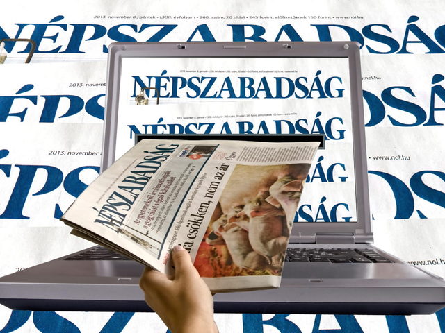 Nem a sajtószabadság szűnik meg Magyarországon, hanem a sajtó
