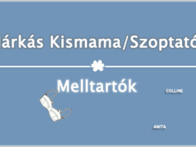 Márkás Kismama/Szoptatós melltartók