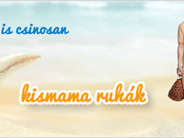 Márkás nyári kismama ruhák