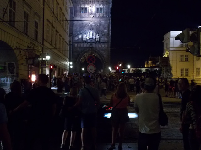 Nyári este - Prága