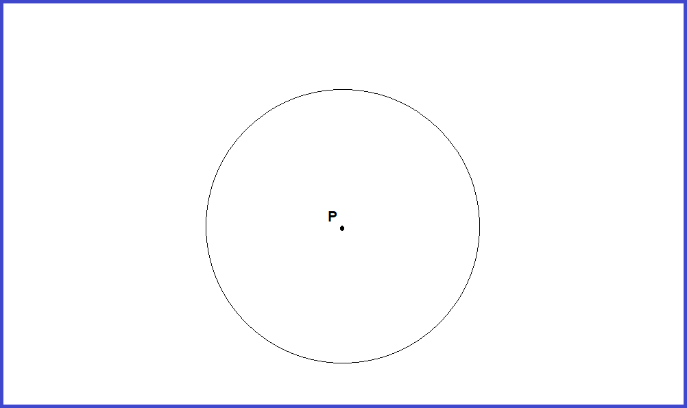 Ha egy P ponttól ismerjük a távolságunkat, akkor a köré az ismert távolsággal, mint sugárral rajzolt gömb felületén bárhol lehetünk.