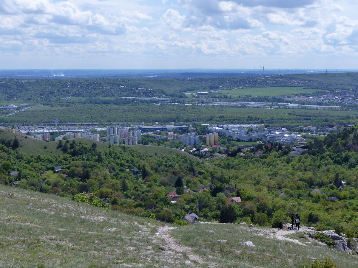 Kilátás Budaörs lakótelepeire...