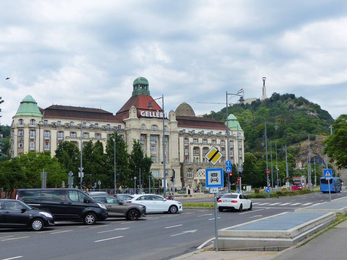 A Gellért Szálló és a Gellért-hegy