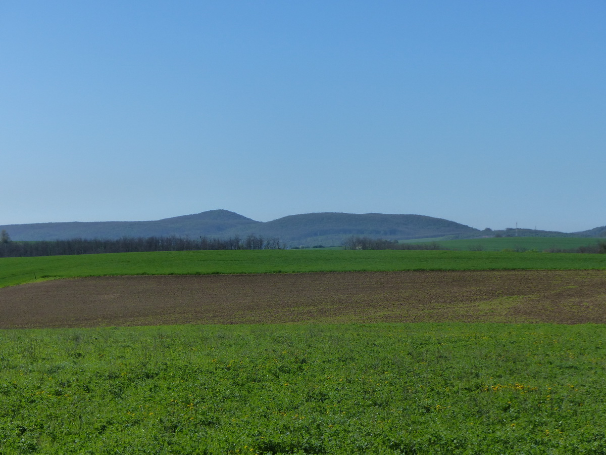 A Zuppa-tető egy kis zoommal fényképezve. Oda még felkapaszkodom ezen a túrán!