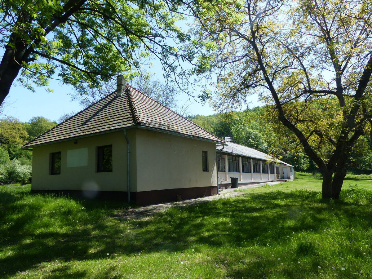 A turistaház épülete