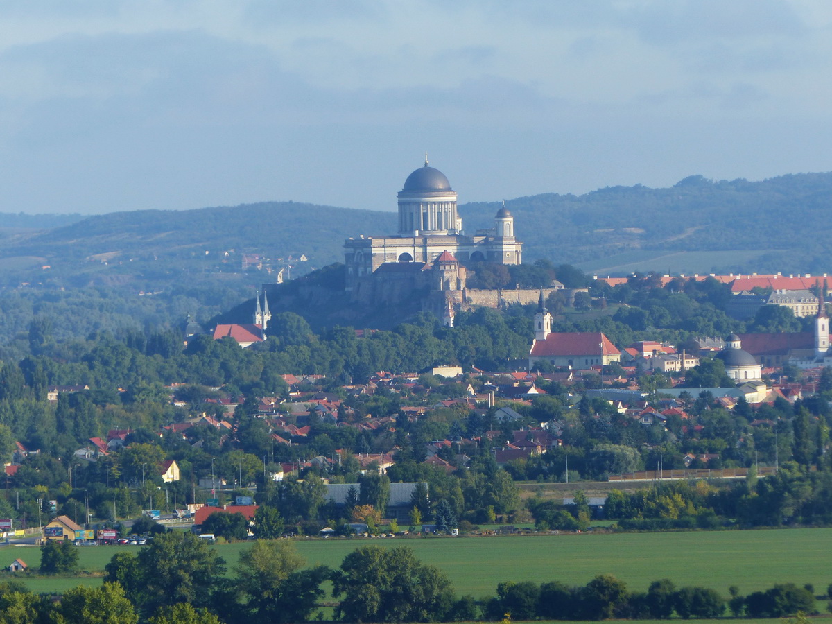 Innen is jól látszik a Bazilika