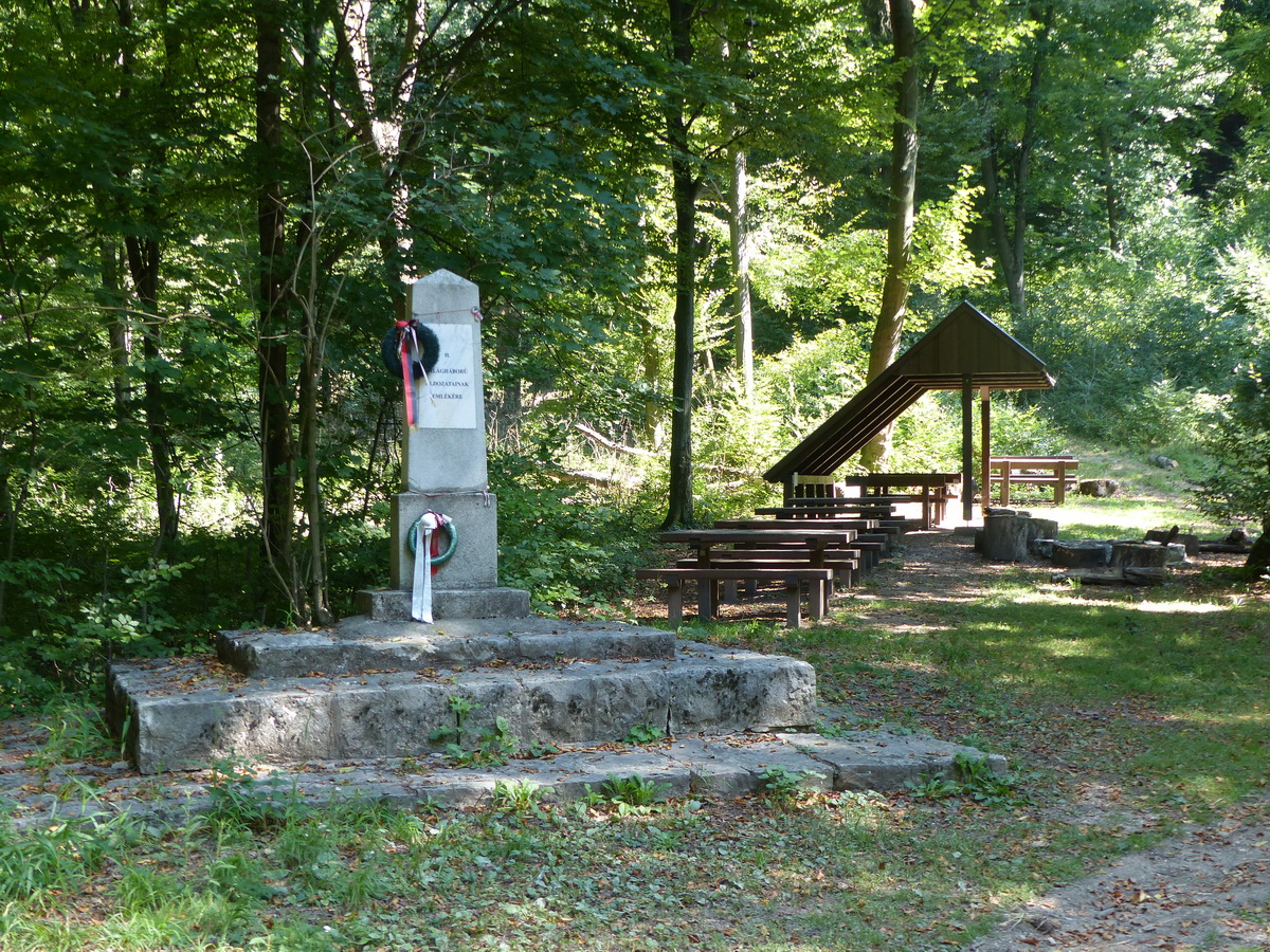 A Pilis-nyereg erdei pihenője