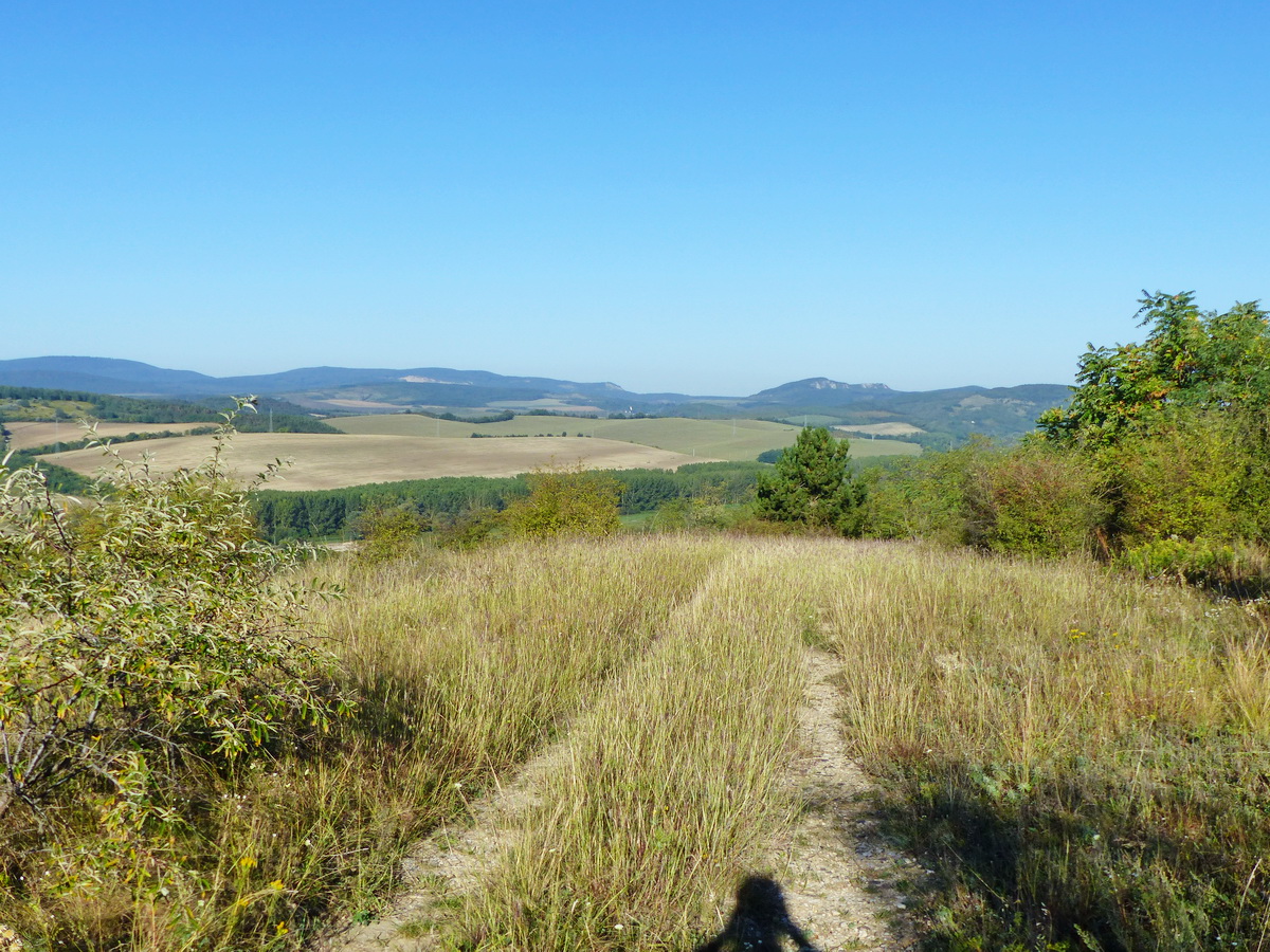 A meddősikló pályájának felső vége az Annavölgyi meddőhányó tetején van