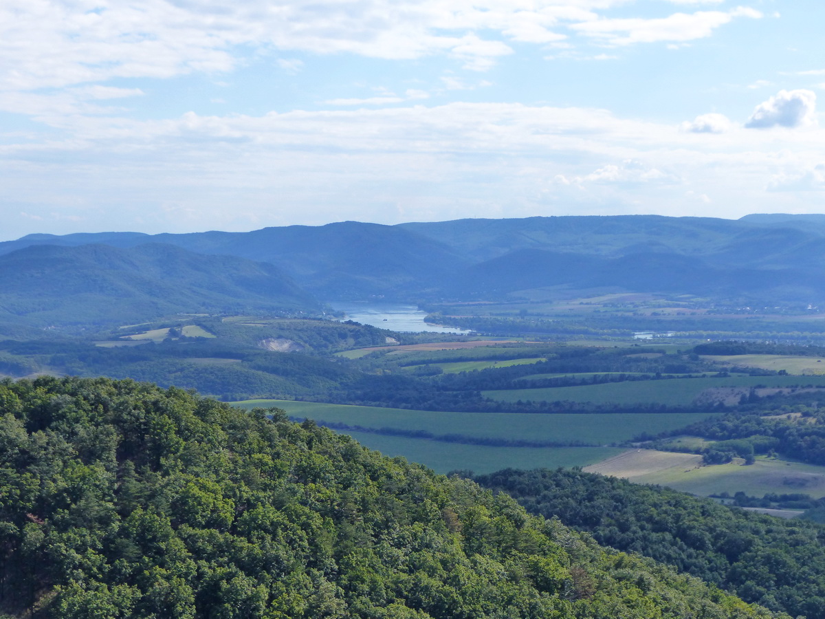Kilátás a Dunakanyarra