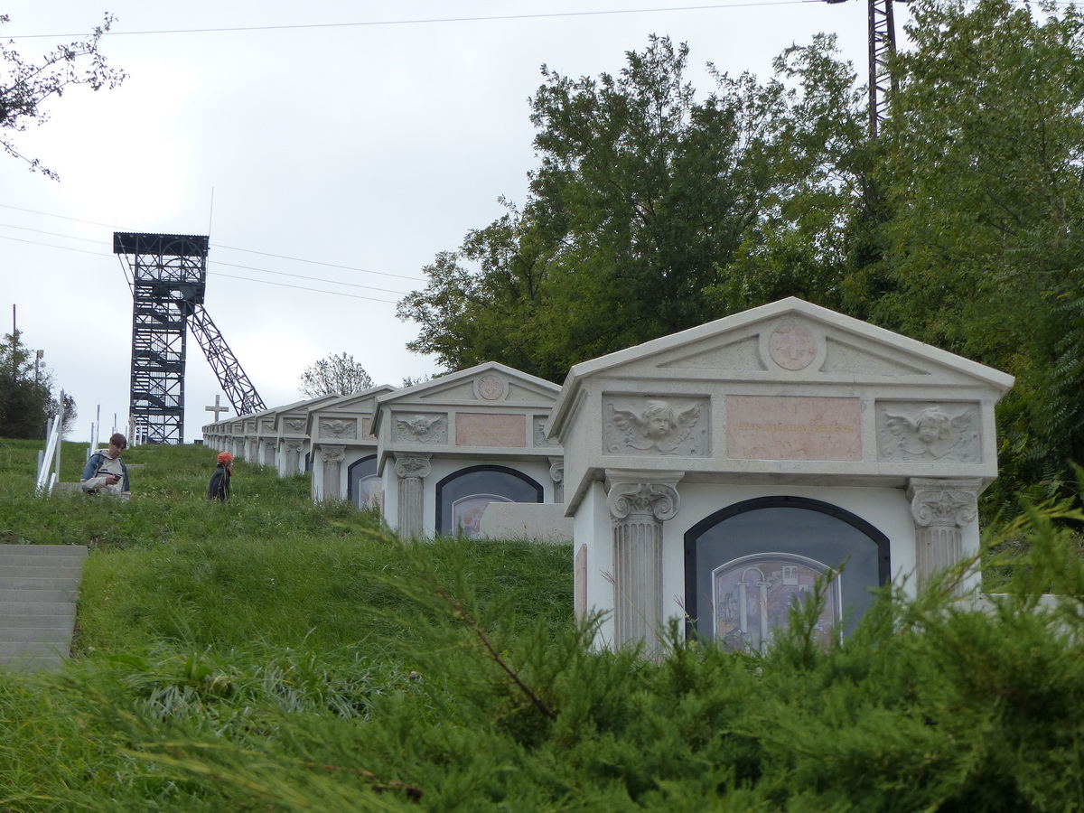 Útban az Aknatorony kilátóhoz elértem a kálvária alját