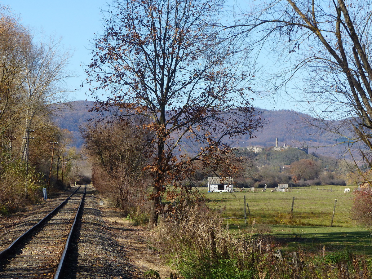 Feltűnt előttem jobbra Nógrád vára...