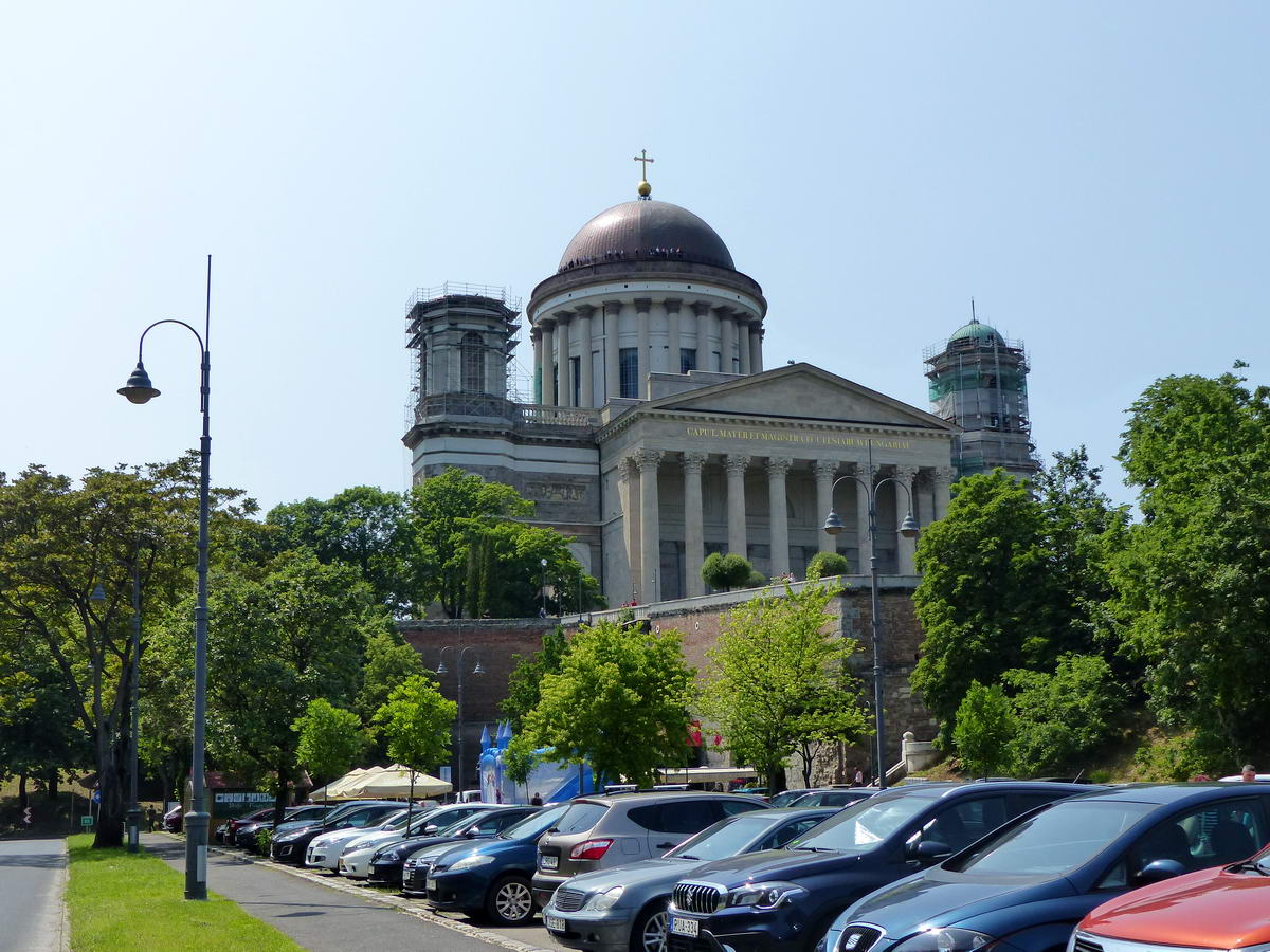 Épp kapaszkodok felfelé a Bazilika dombjára