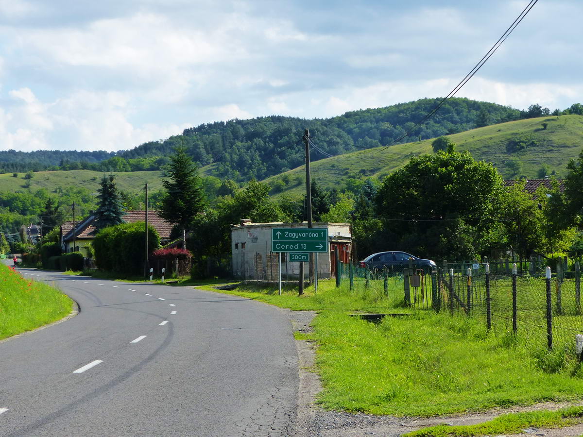 Zagyvarónán érkeztem meg a dombok közé