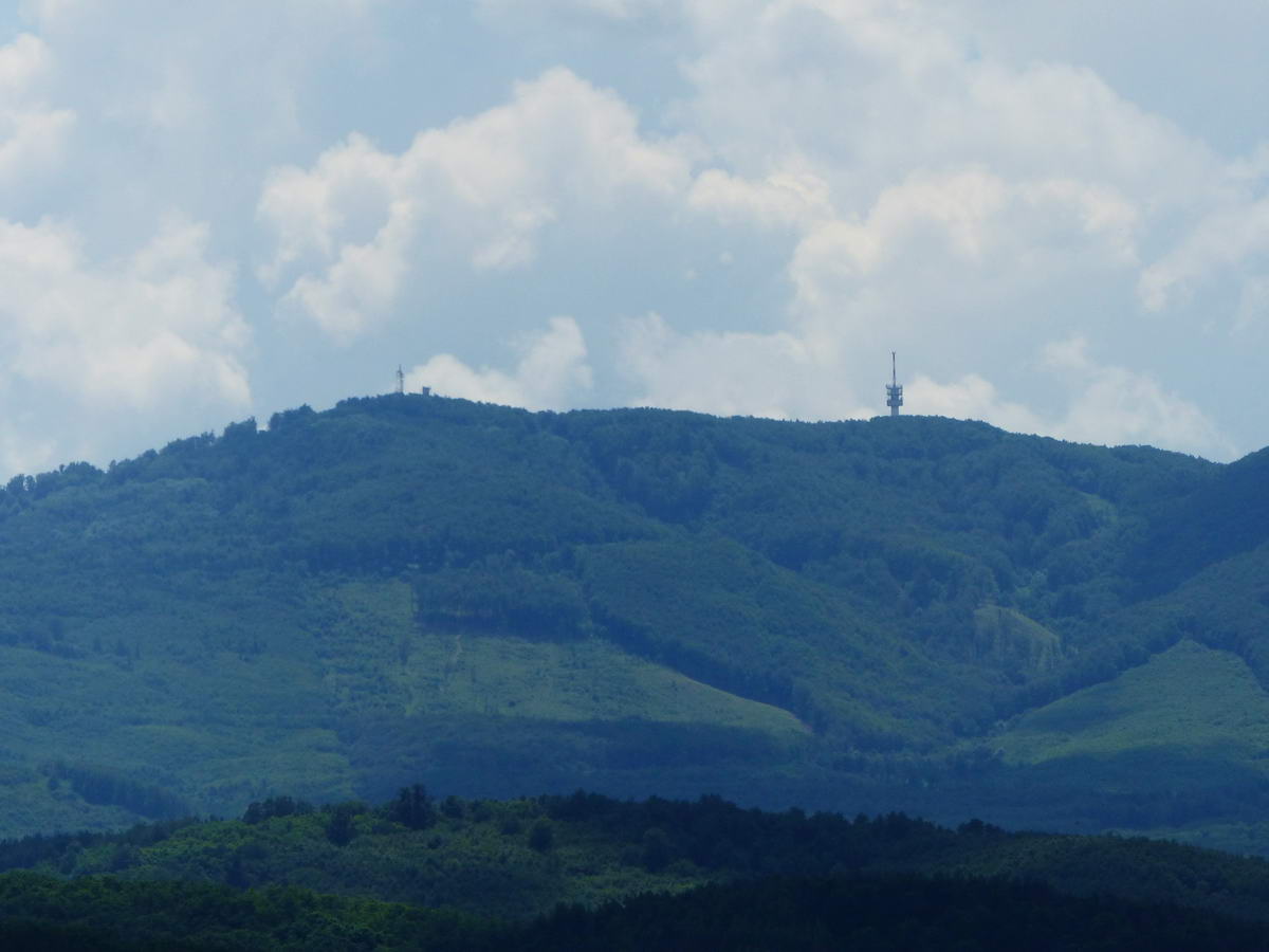 A Galyatető egy kis zoommal. Oda még fel kell tekernem!