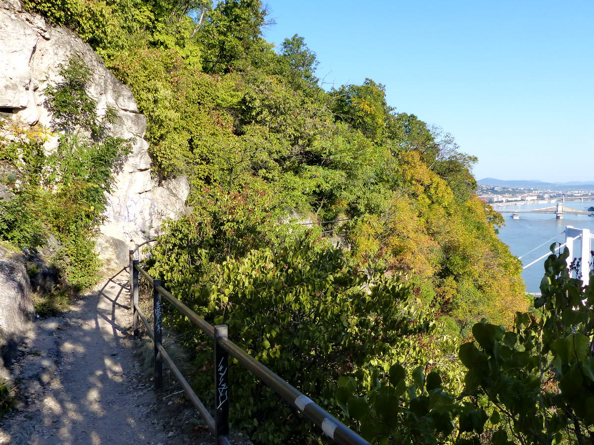 A Panorámasétány egy nyitottabb, szép kilátást nyújtó szakasza