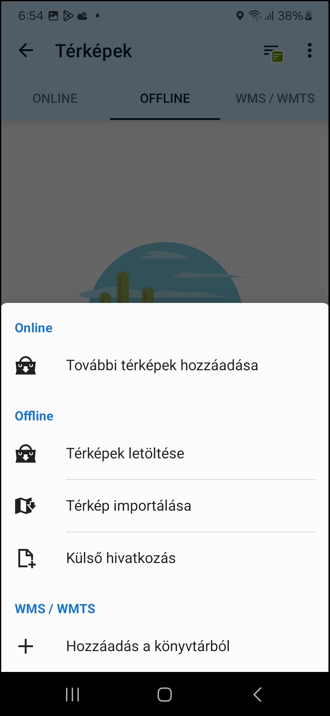 Offline/Térképek letöltés kell nekünk!