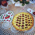 Szivecskés cseresznyés pite/Heart shaped cherry pie ❤️