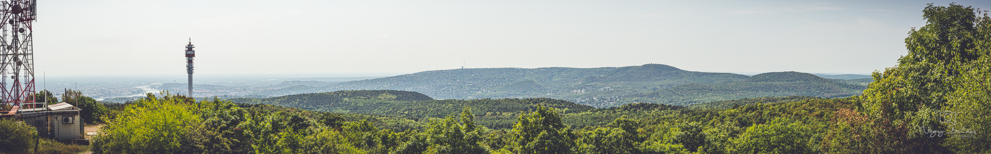 Hármashatár hegy panoráma