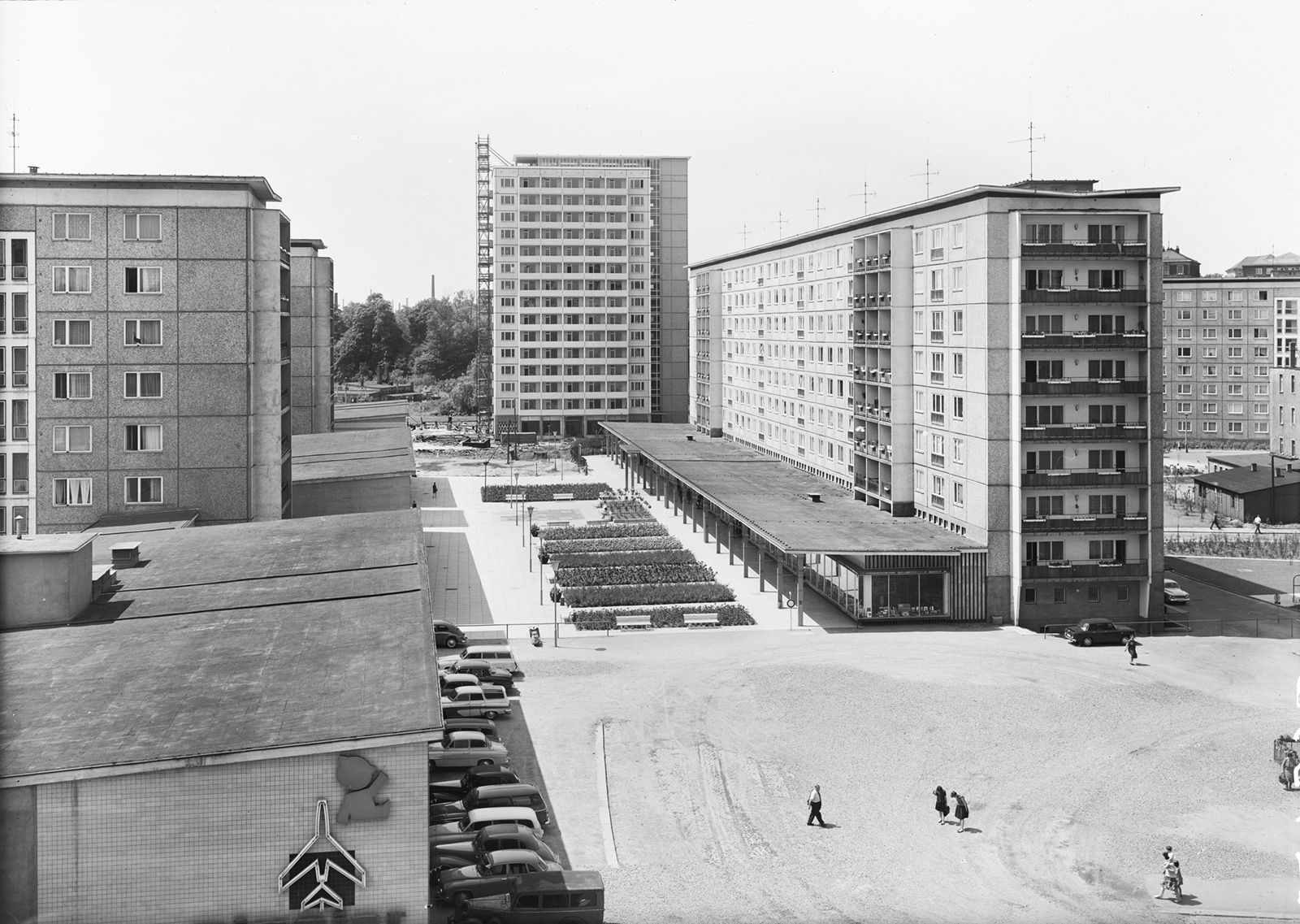 Rosenhof 1962 - Fotó: SLUB / Deutsche Fotothek / Gerhard Hofert 