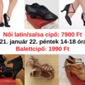 Női Latin tánccipő 7900 Ft-tól, 2021. 01. 22. péntek 14-18 óráig