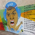A nap képe(i) - graffitti a szerb olimpiai bajnok tiszteletére