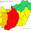 Piros figyelmeztetés több közép-magyarországi megyére a várható ónos eső miatt!