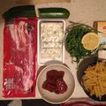 itália csókja: cukkinis, szalonnás penne