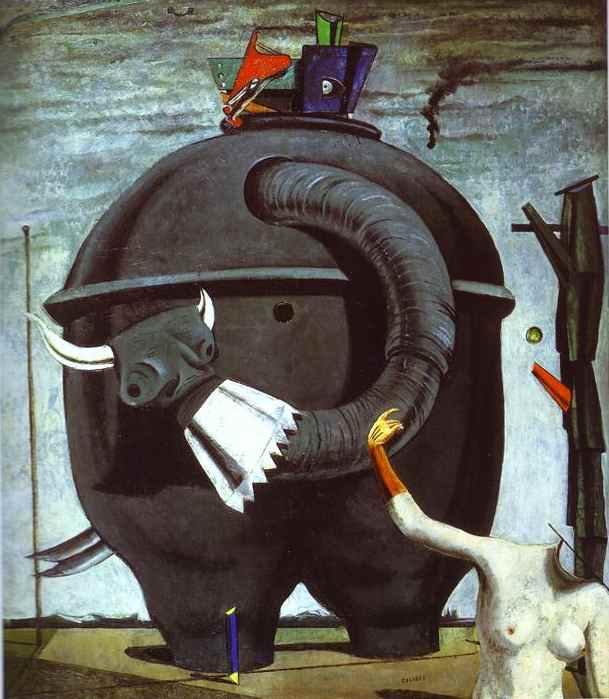 Max Ernst The Elephant Celebes (1921)